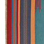 Kilim Gashgai Teppich Blau 1