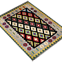 Kelim Gashgai Wool Multicolored 2
