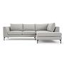 Noa Sofa Récamiere Rechts Olena Light Grey 0