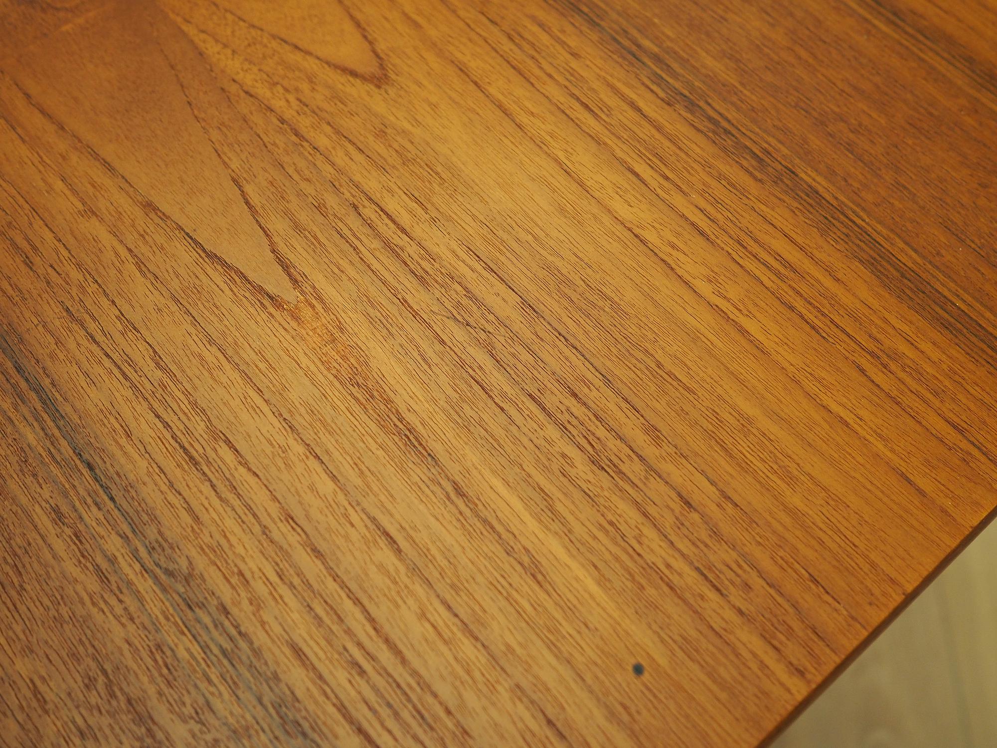 Teak Schreibtisch 1970er Jahre 13