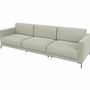 Tyme Sofa Feingewebe Lichtgrau 1