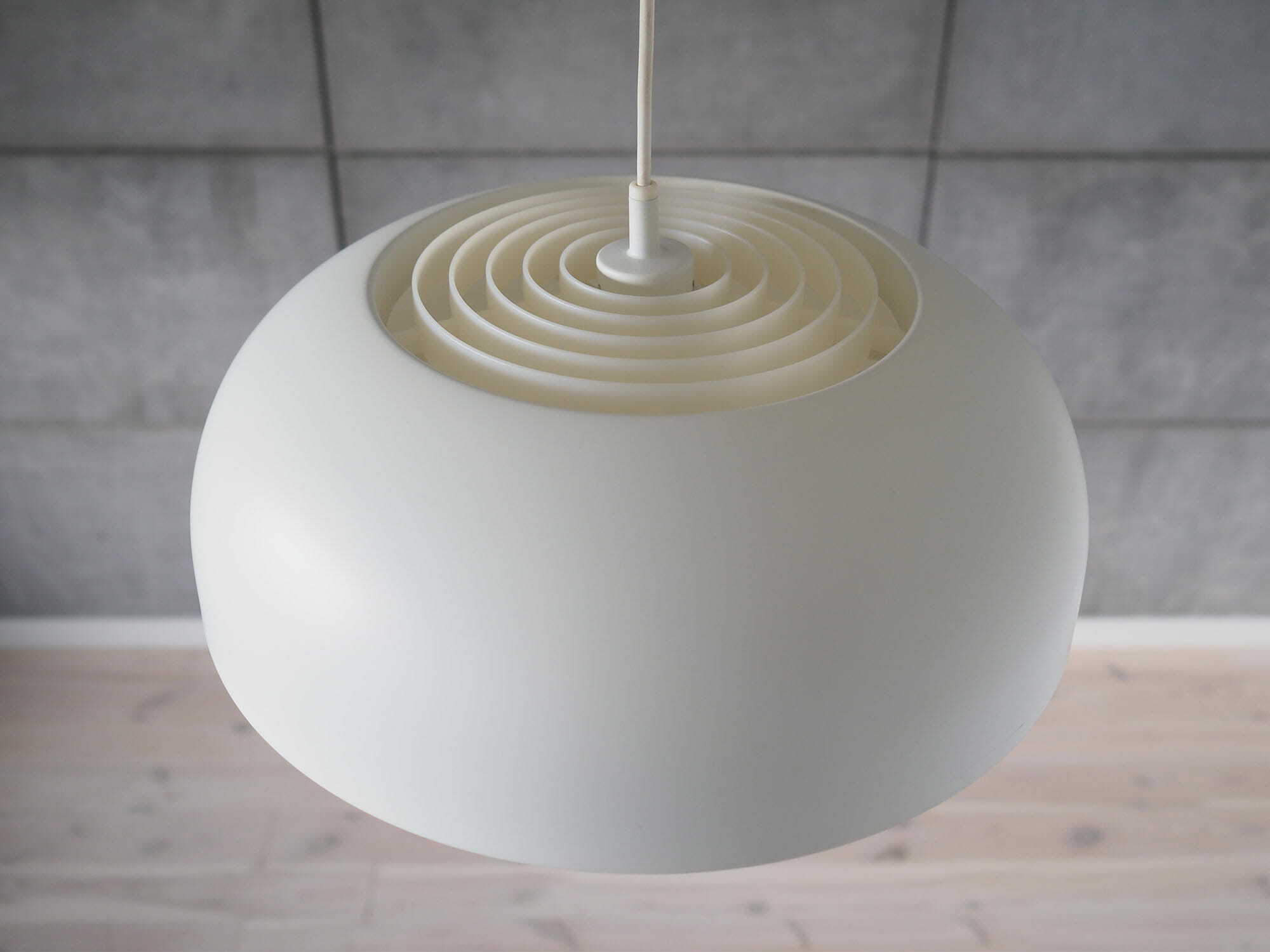 Pendant lamp Metal Plastic White 1