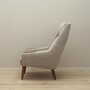 Vintage armchair Teak wood Textile Beige 1960s 5