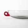 Glasschale Transparent 1970er Jahre 5