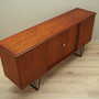 Vintage Sideboard Teak wood Brown 1970s 6
