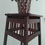 Plant stand wood brown 4
