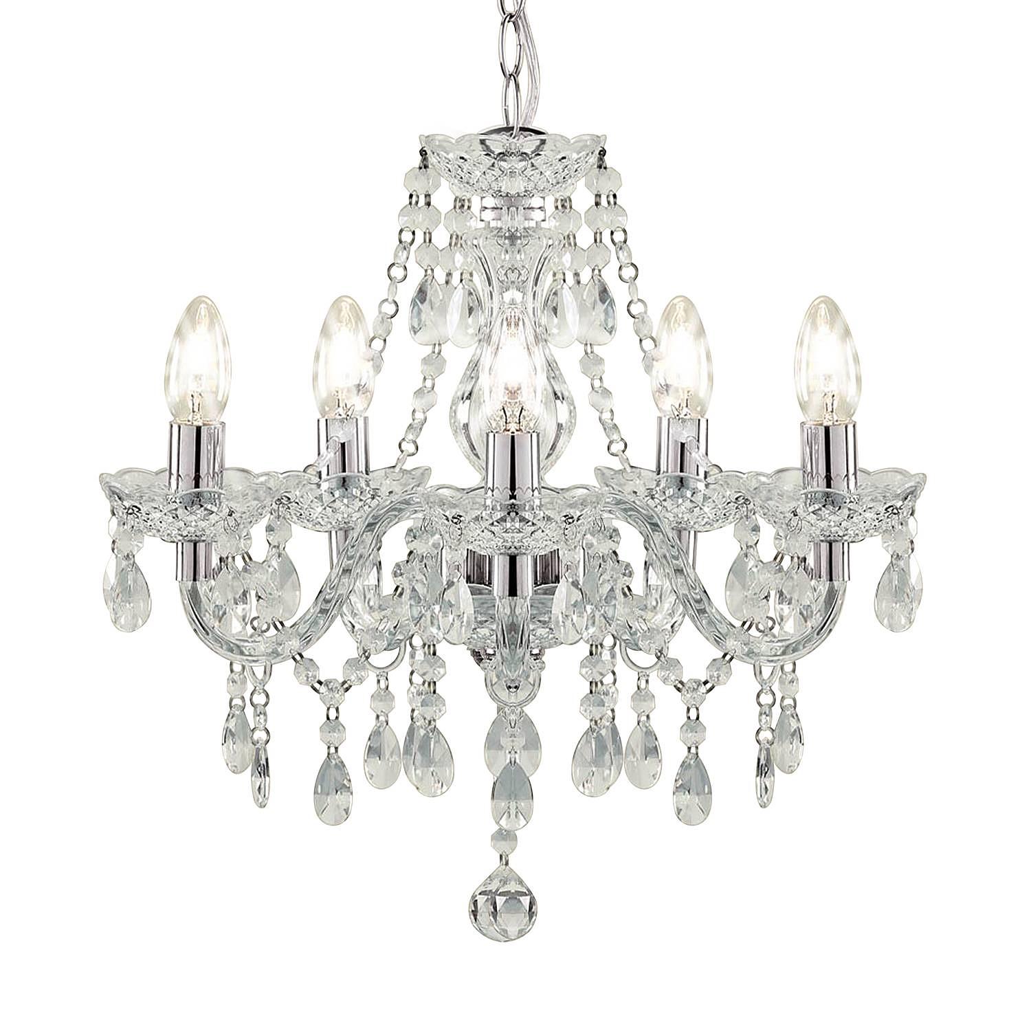 Pendelleuchte Marie I Kunststoff/Metall 5-flammig 0