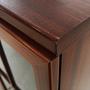 Mahogany display cabinet 1970s 5