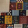 Tappeto Gabbeh lana multicolore 4