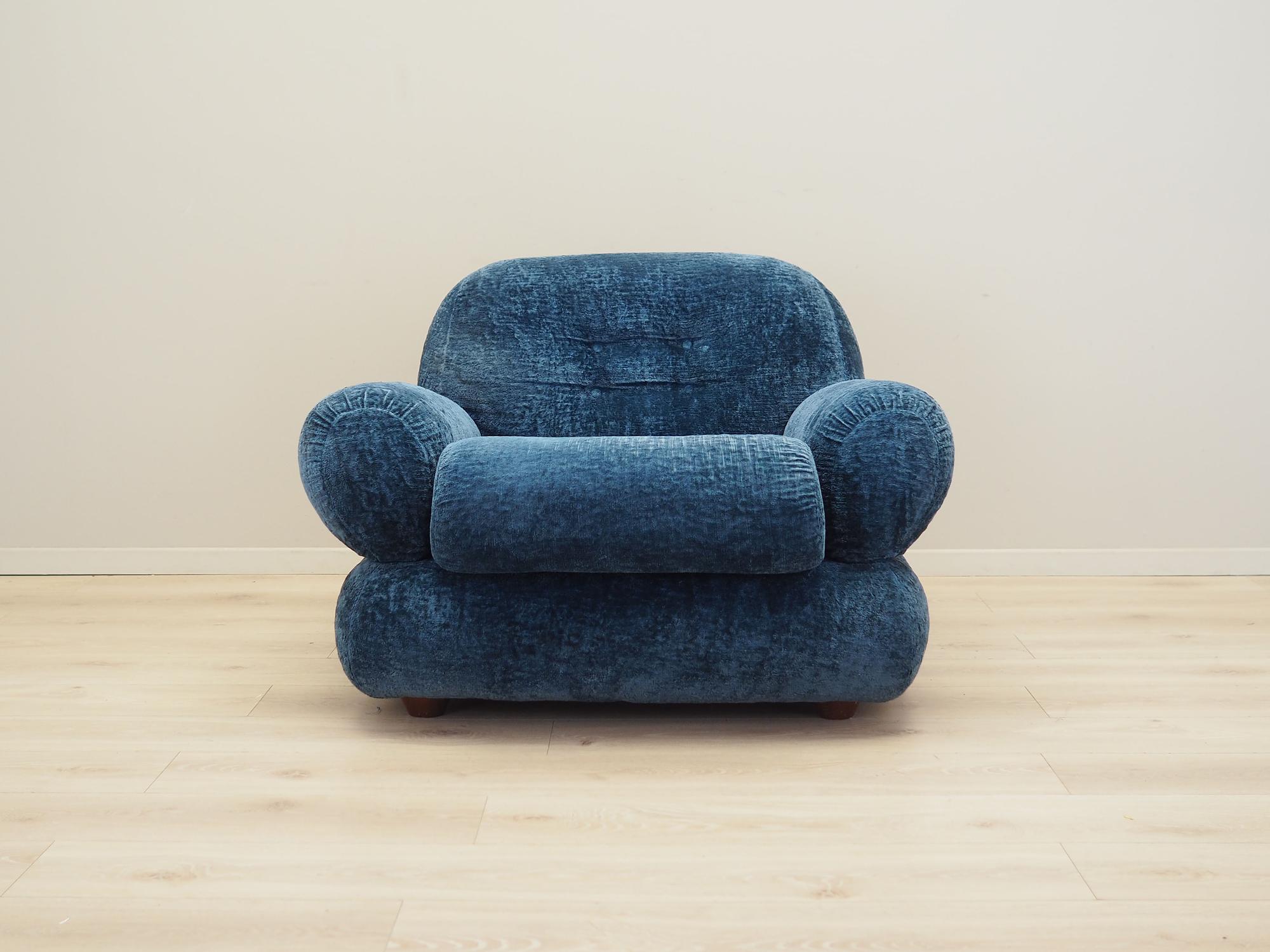 Sessel Blau 1970er Jahre 2