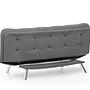 Misa Schlafsofa 3-Sitzer Grau 7