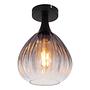 Ceiling light Olsen Type B Smoked glass Black 0