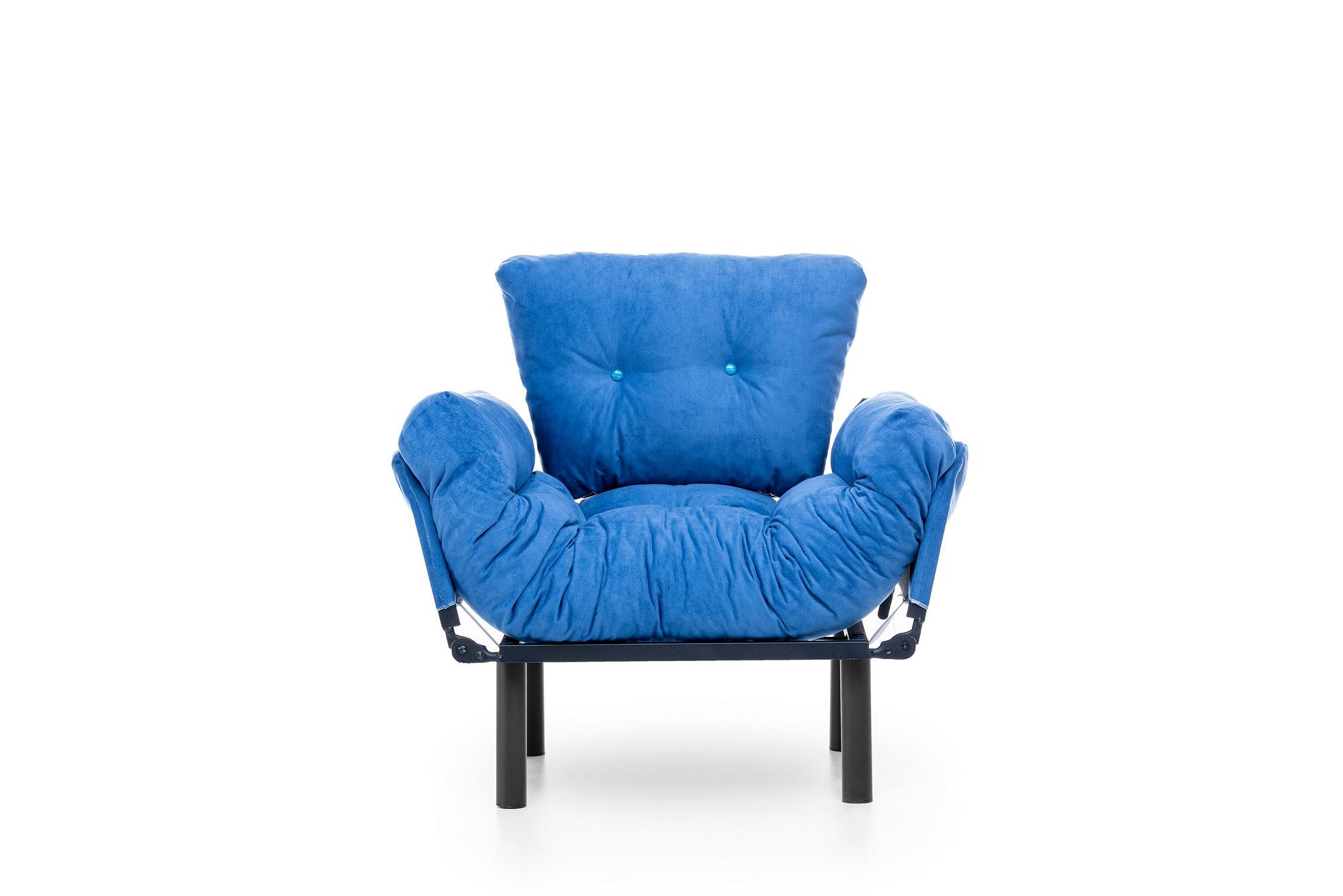 Nitta Sessel Blau 3