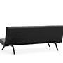 Zola Sofa Bed 3-Seater Dark Grey 7