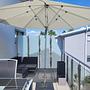 655 Parasol stand &amp; umbrella aluminum 65 kg 0