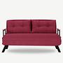 Sando sofa bed 2-seater Red 1