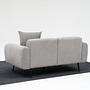 Side Sofa 2-Sitzer Hellgrau 5