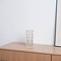Crystal vase Transparent 1960s 6
