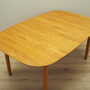 Vintage Dining Table Ash Wood Brown 1960s 6