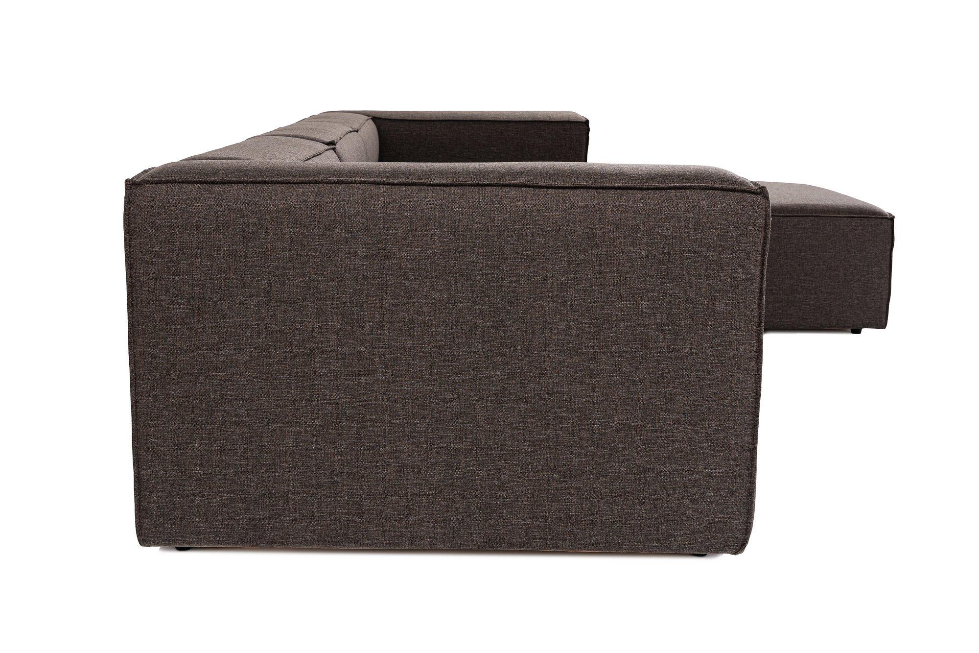 Fora corner sofa dark brown 4