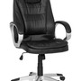 Office chair Leatherette Black 2