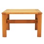 Vintage Coffee Table Wood Brown 1960s 0