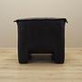 Armchair Leather Black 1960s 7