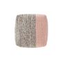 Manga Pouf Wool Pink 1