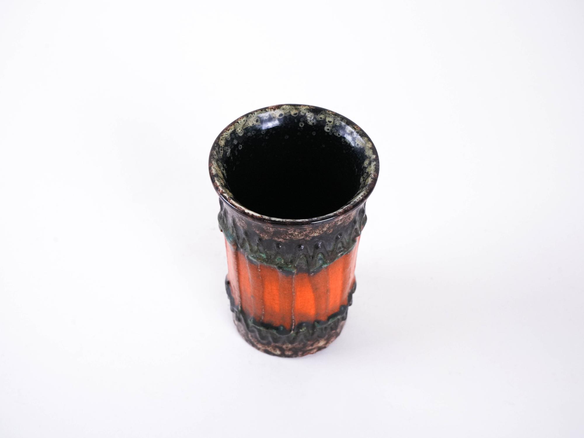 Keramikvase 1960er Jahre 3