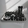 Inox Espresso-Set Tasse für 12 Personen Silber 6