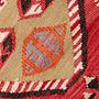 Vintage Kilim Teppich Wolle Mehrfarbig 2