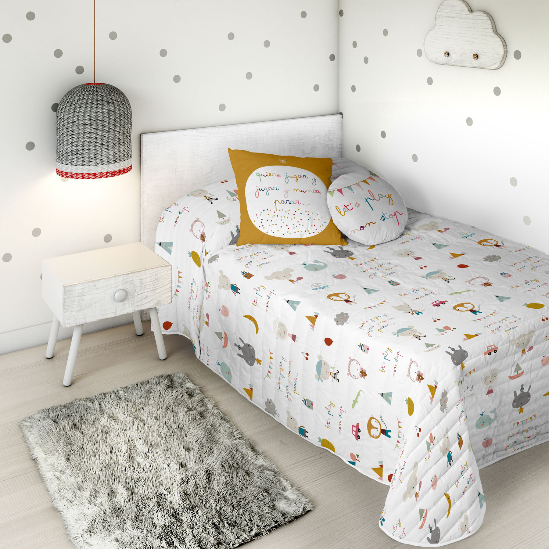 Boutique Steppdecke  Bettbreite 90cm 100% Baumwolle 1