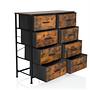 RAGALA LIGHT Wood veneer chest of drawers 2