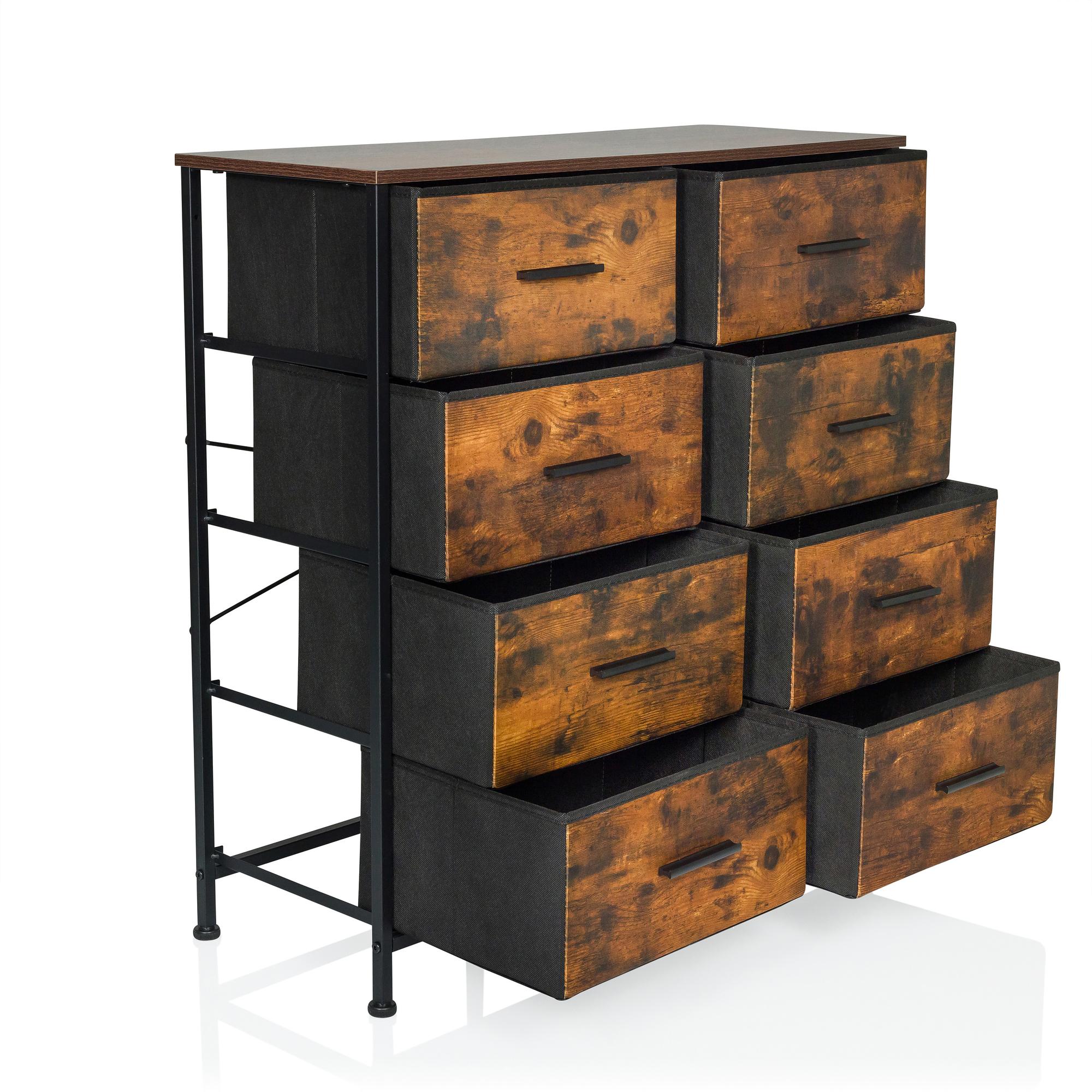 RAGALA LIGHT Wood veneer chest of drawers 2
