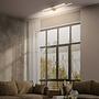 LED Ceiling Light Vinka Aluminum Black 2
