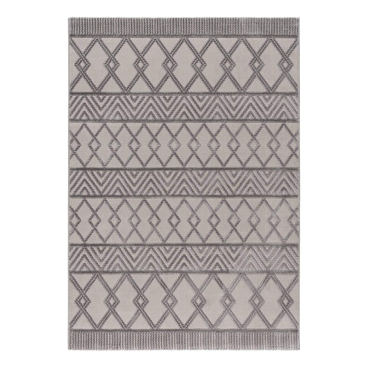 Kurzflorteppich Luxury 6200 II Grau 1