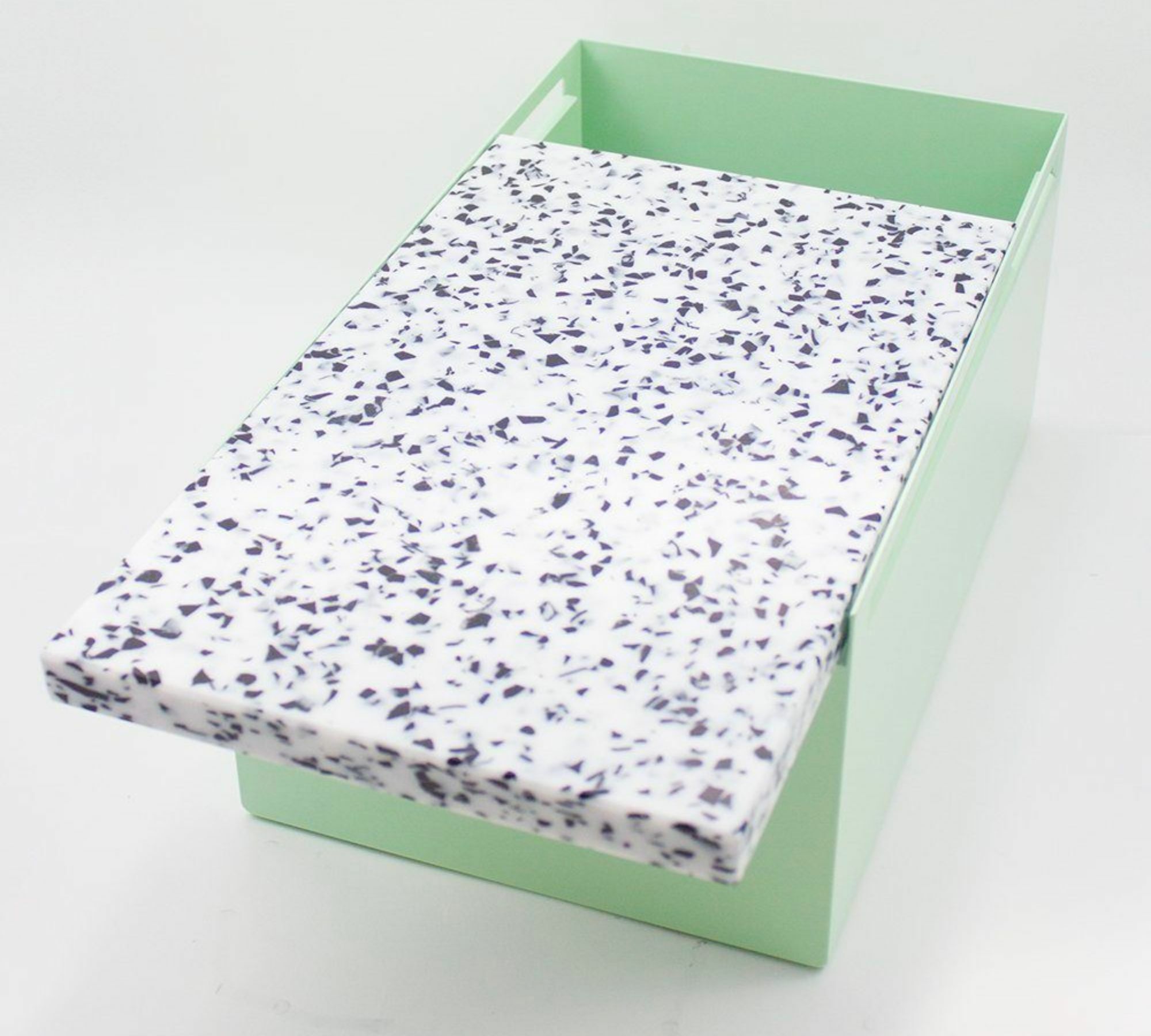 Brotbox Metall Gelb 1