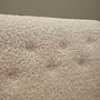 Vintage Sofa Beech wood Beige Fabric 1960s 14