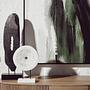 Fidel Kleine Distressed White Mangoholz Skulptur
 1