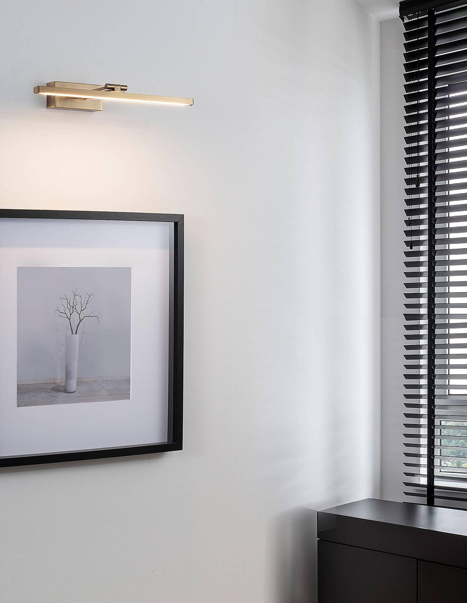 1-Flammig Wandleuchte Marnell Aluminium 2