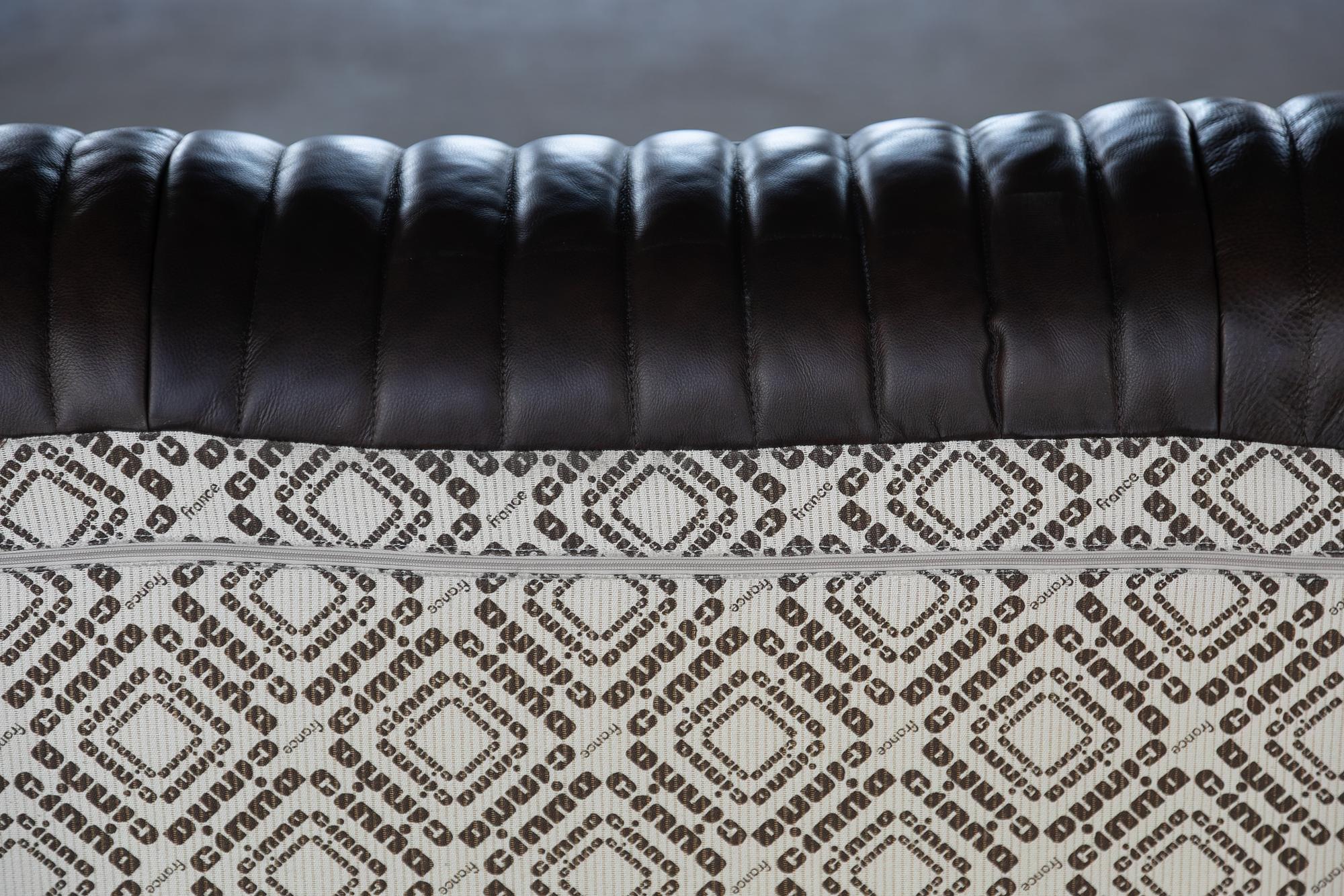 Togo Armchair Smooth Leather Folk Brown 7