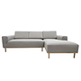 Vilmar Sofa mit Récamiere Links Agnes Brown 8