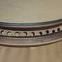 Vintage pendant lamp ceramic grey 1960s 5