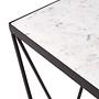 Shalimar Square Black Finish Basis-Beistelltisch 6