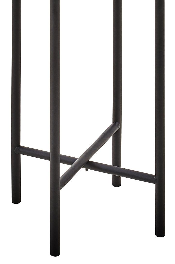 Trosa Kleiner Boden-Blumenkübel Grau Schwarz 3