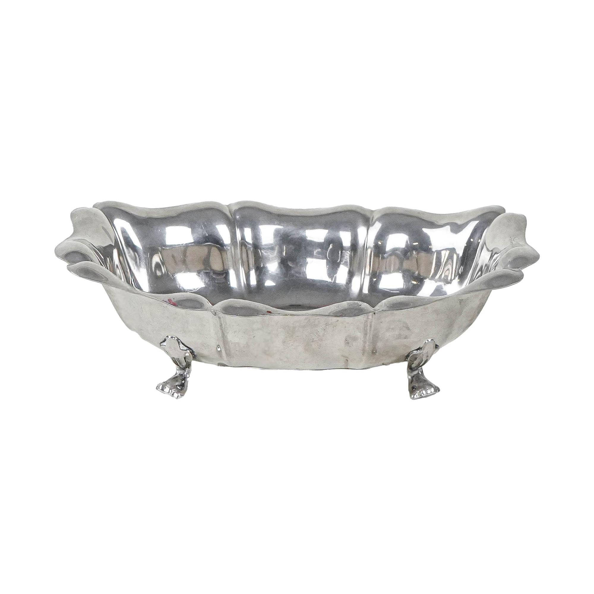 Servierplatte Silber 0