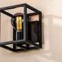 Wall lamp Steel Black 2