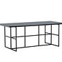 Leif Dining Table Black Smoked Glass 5
