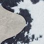 Skin Rug Etosha TypeD Black White 100x135cm 4