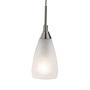 Pendant lamp Bedford Frosted glass Stainless steel 0